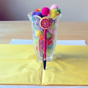 🖊️  CONSUELA  GRAPEFRUIT  PEN 🖊️ NWT 🖊️